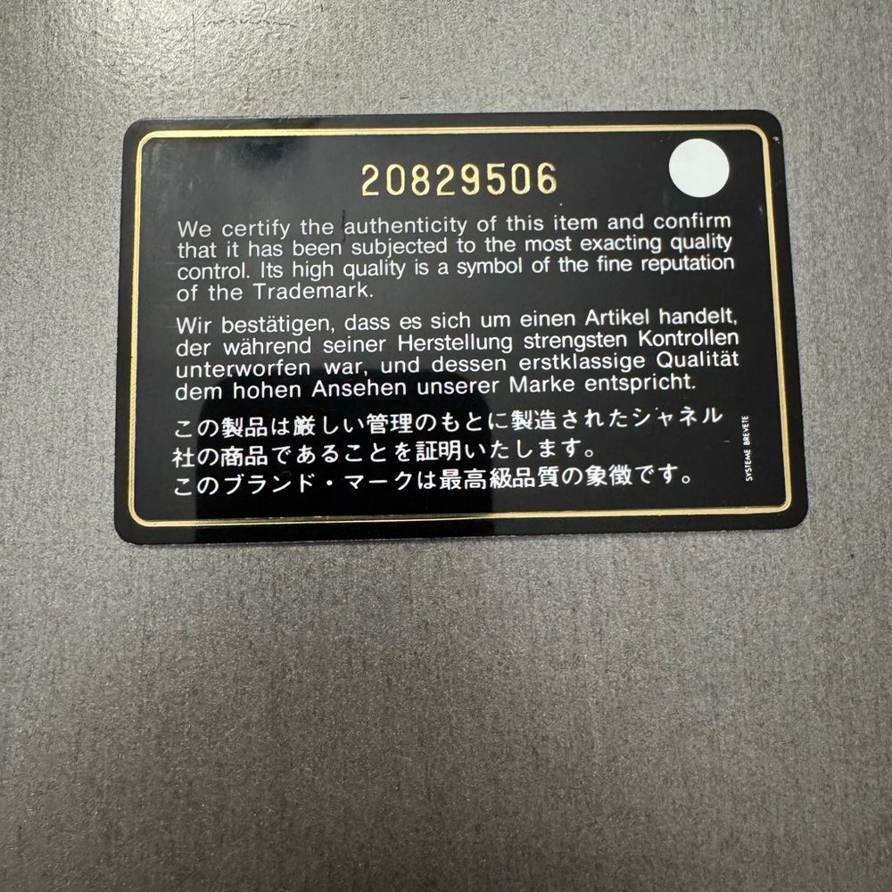 CHANEL Quilted iridescent python clutch - image 7